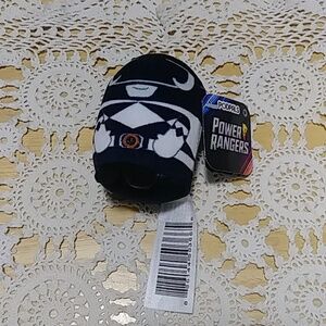 Black Power Ranger 3" podpals just play hasbro stuffed plush action figure